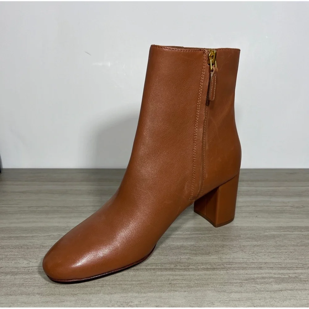 Tory Burch Leather Ankle Boots Booties